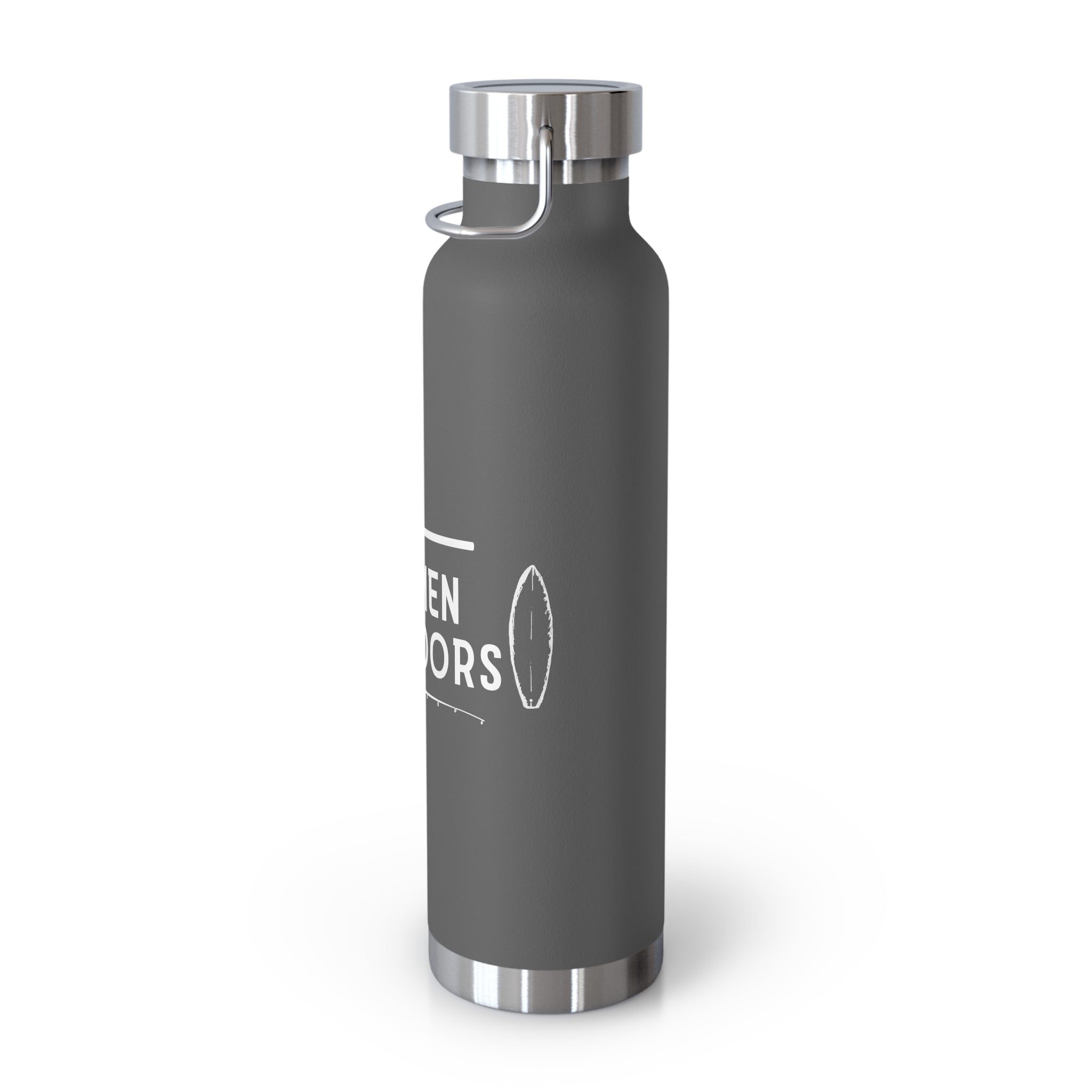 Stylish Copper Insulated Water Bottle, Eco-Friendly Travel Mug, Fitness Hydration, Outdoors Adventure, Personalized Gift Idea