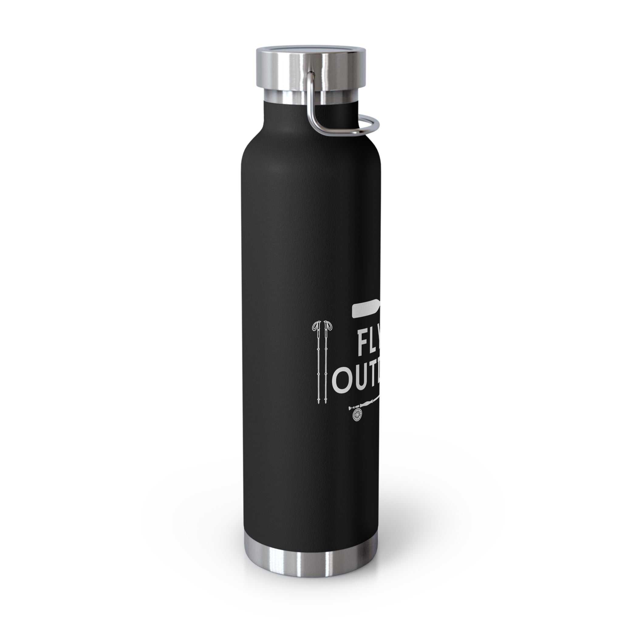 Stylish Copper Insulated Water Bottle, Eco-Friendly Travel Mug, Fitness Hydration, Outdoors Adventure, Personalized Gift Idea