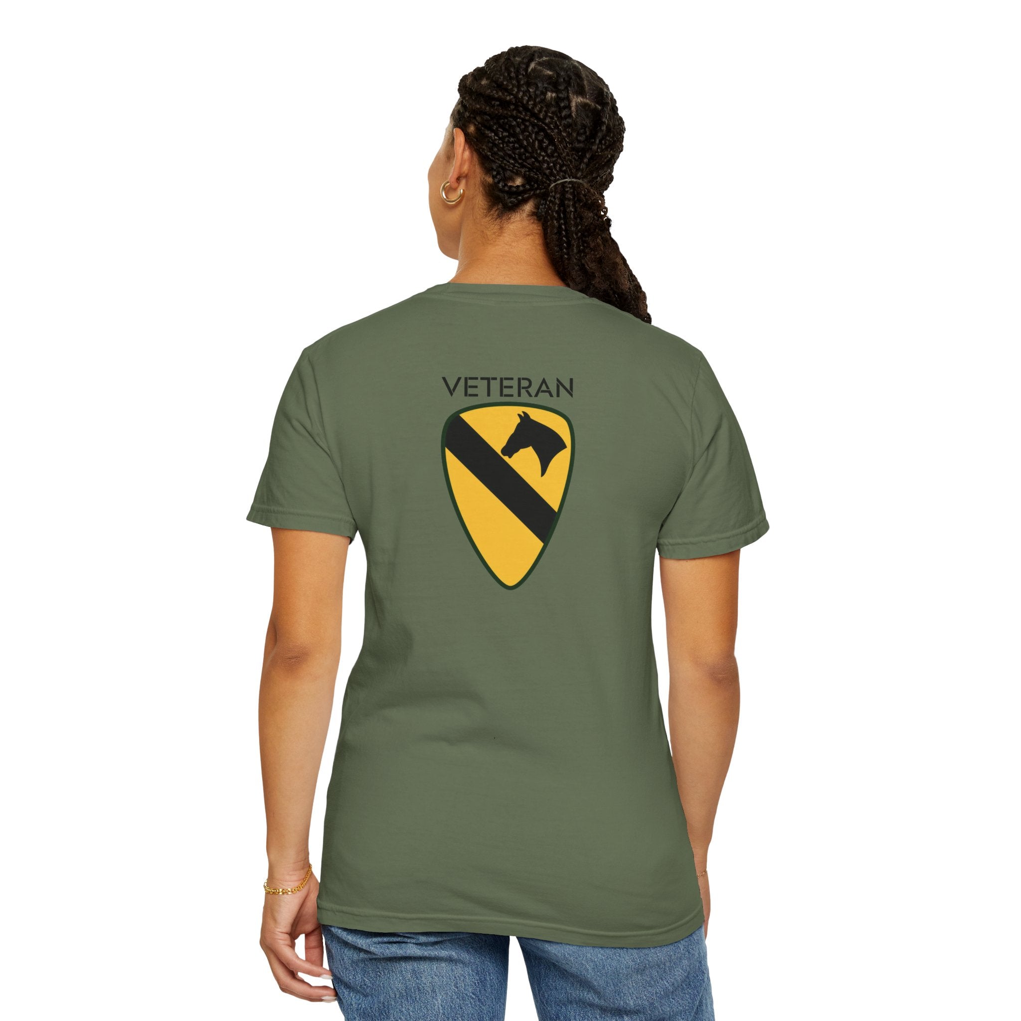 1st Cav - Garment-Dyed T-shirt
