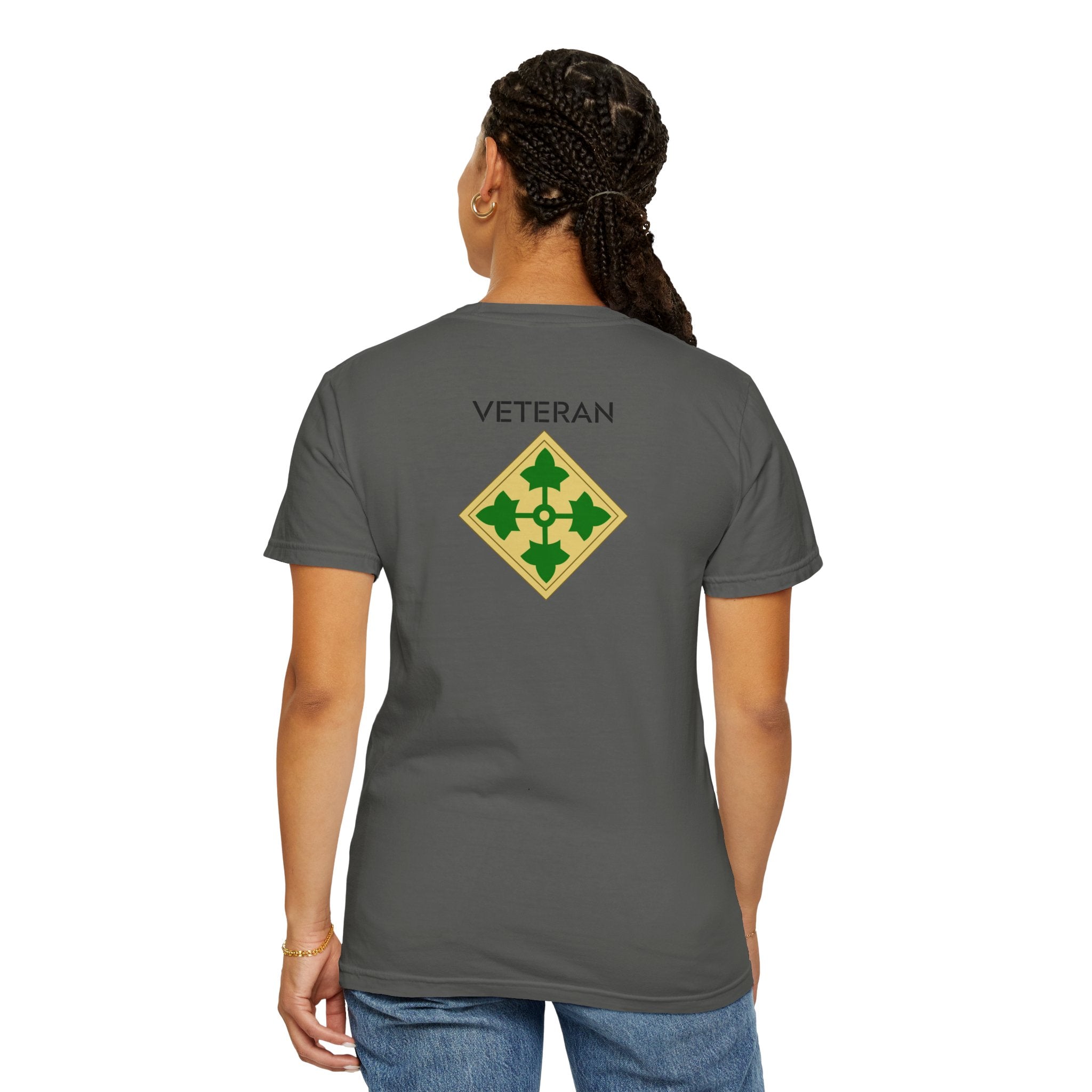 4th Infantry - Garment-Dyed T-shirt