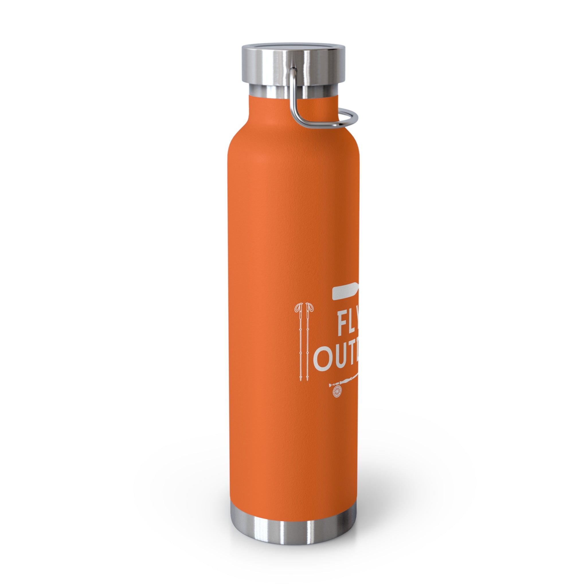 Stylish Copper Insulated Water Bottle, Eco-Friendly Travel Mug, Fitness Hydration, Outdoors Adventure, Personalized Gift Idea