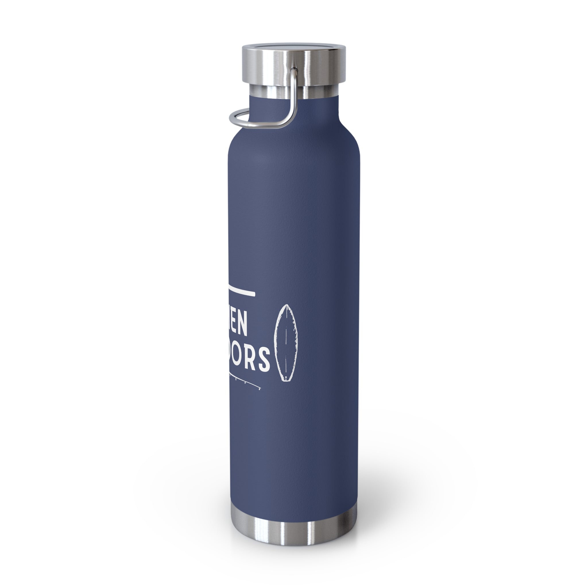 Stylish Copper Insulated Water Bottle, Eco-Friendly Travel Mug, Fitness Hydration, Outdoors Adventure, Personalized Gift Idea