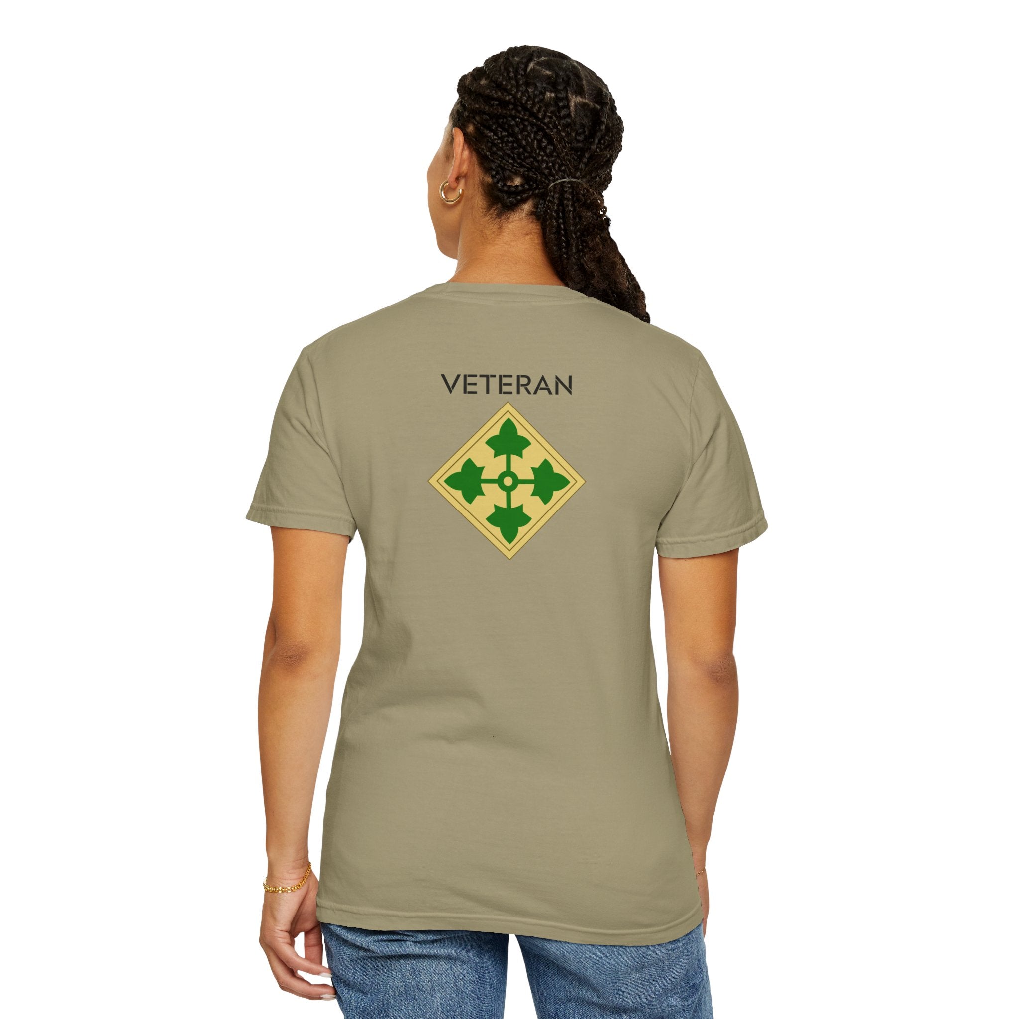 4th Infantry - Garment-Dyed T-shirt