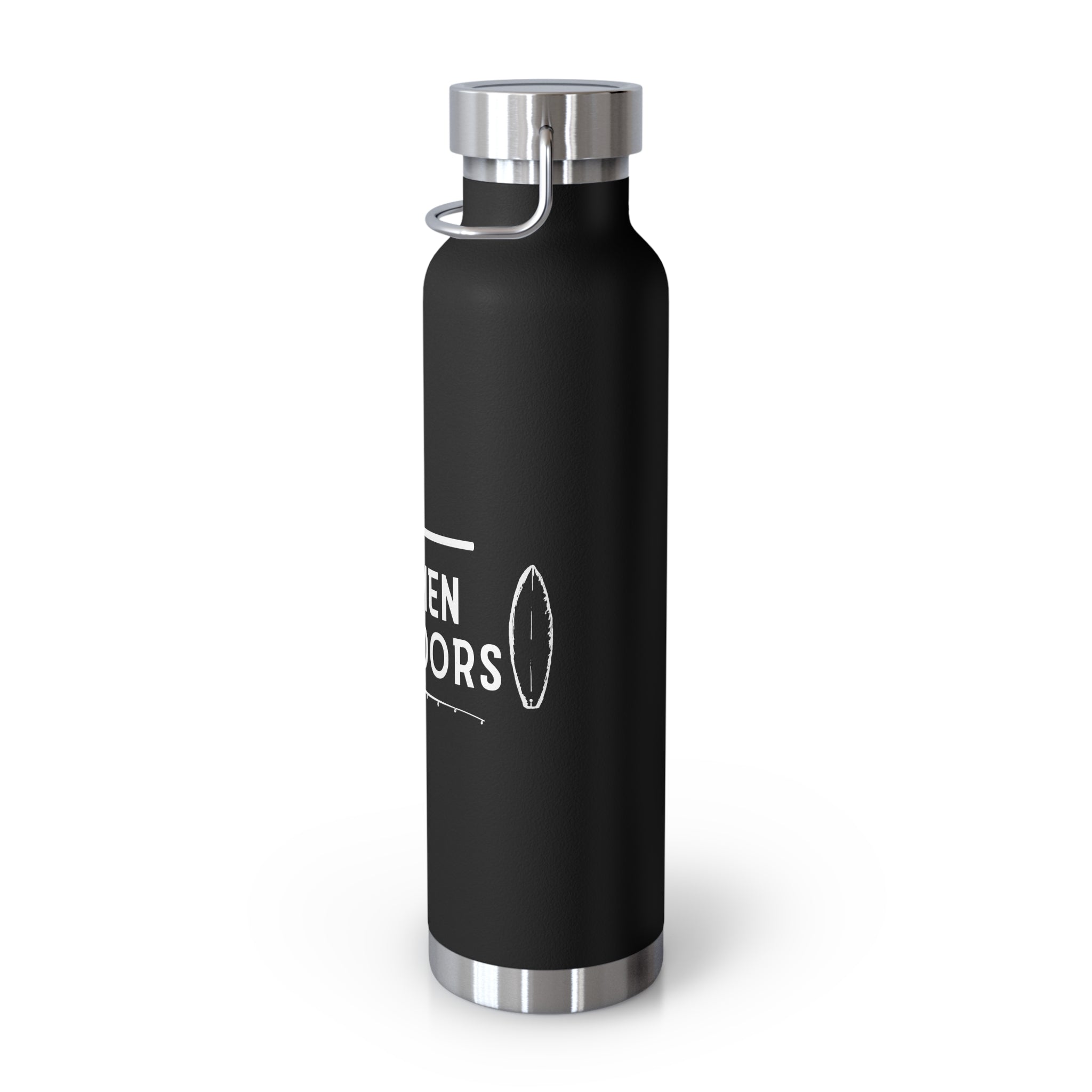 Stylish Copper Insulated Water Bottle, Eco-Friendly Travel Mug, Fitness Hydration, Outdoors Adventure, Personalized Gift Idea
