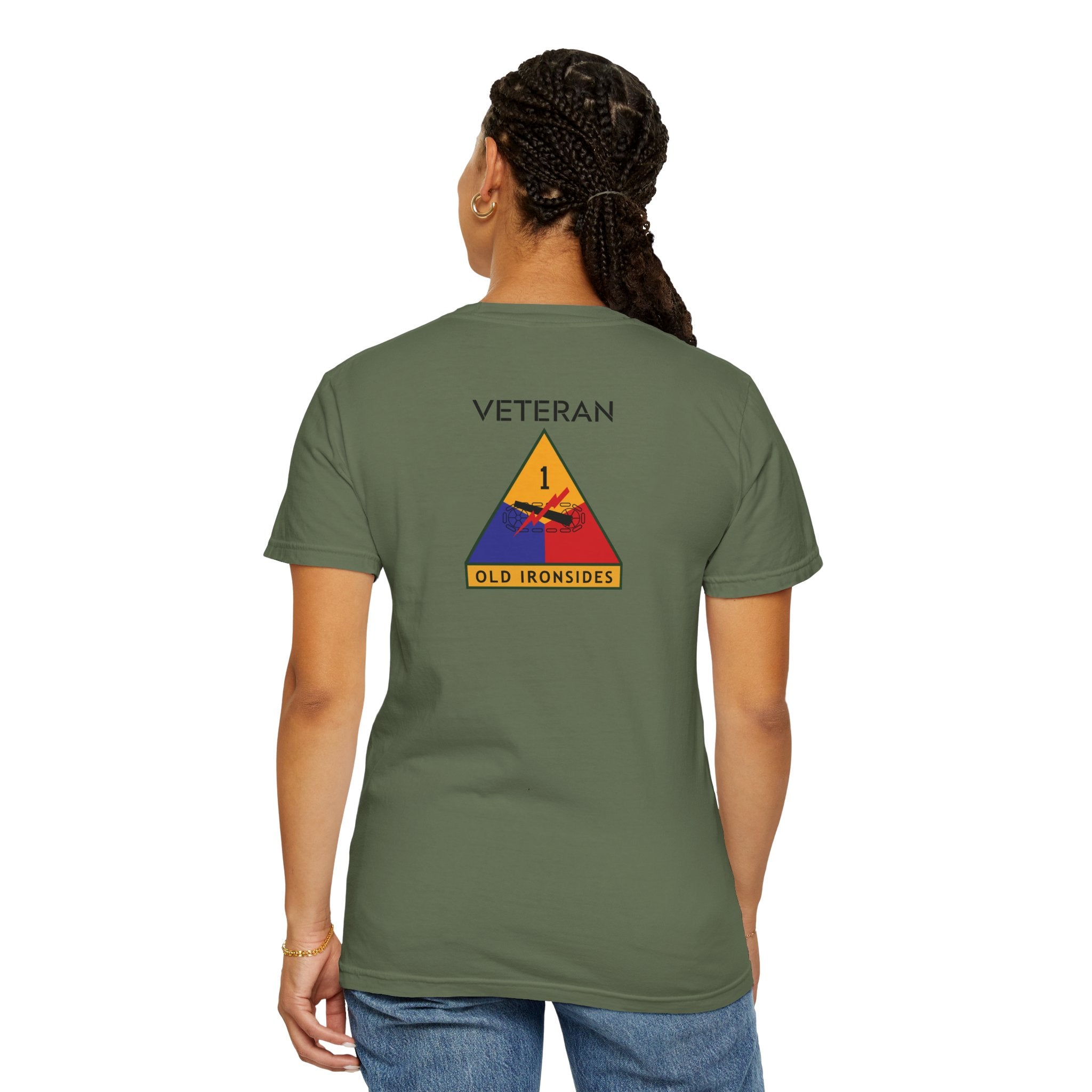 1st Armored - Garment-Dyed T-shirt