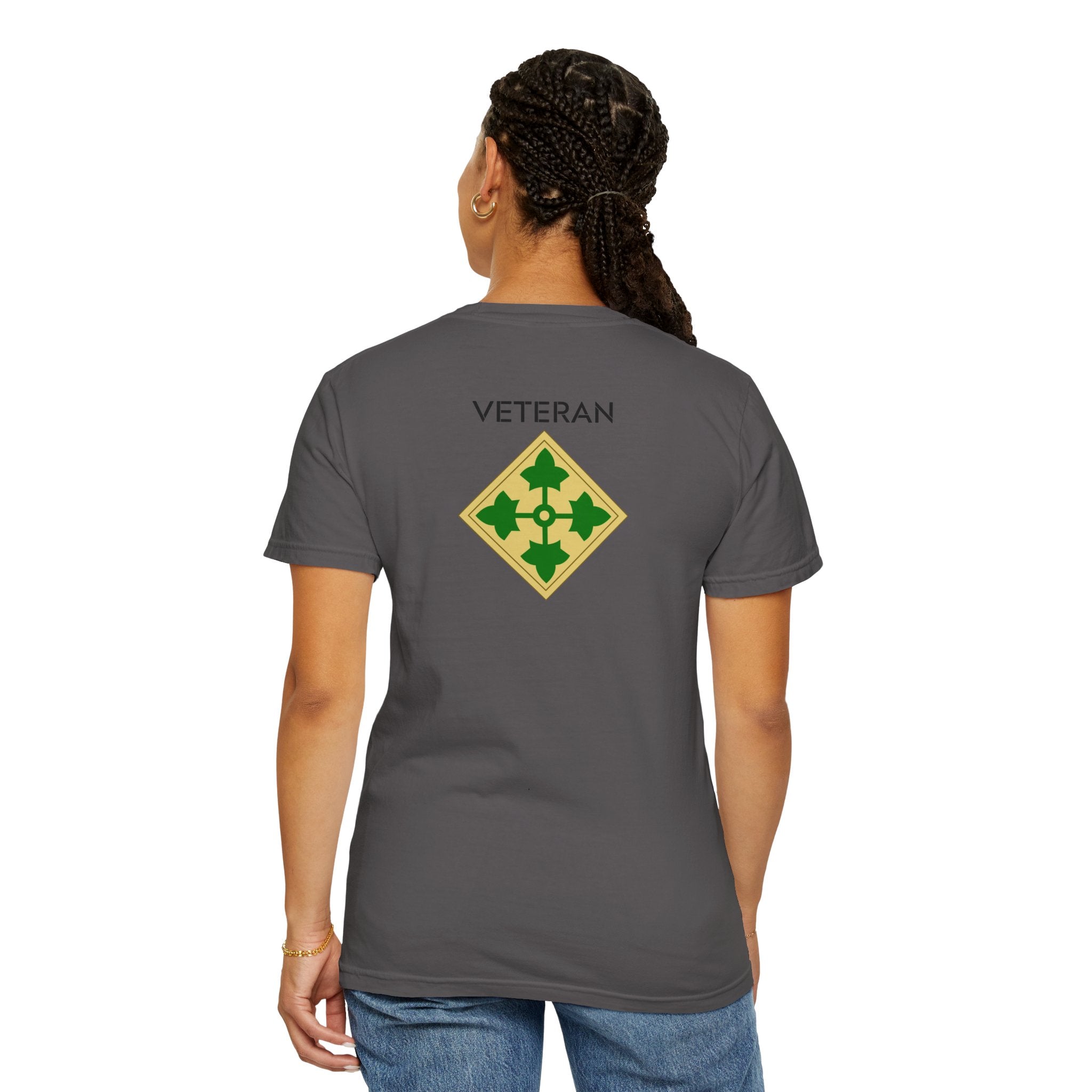 4th Infantry - Garment-Dyed T-shirt