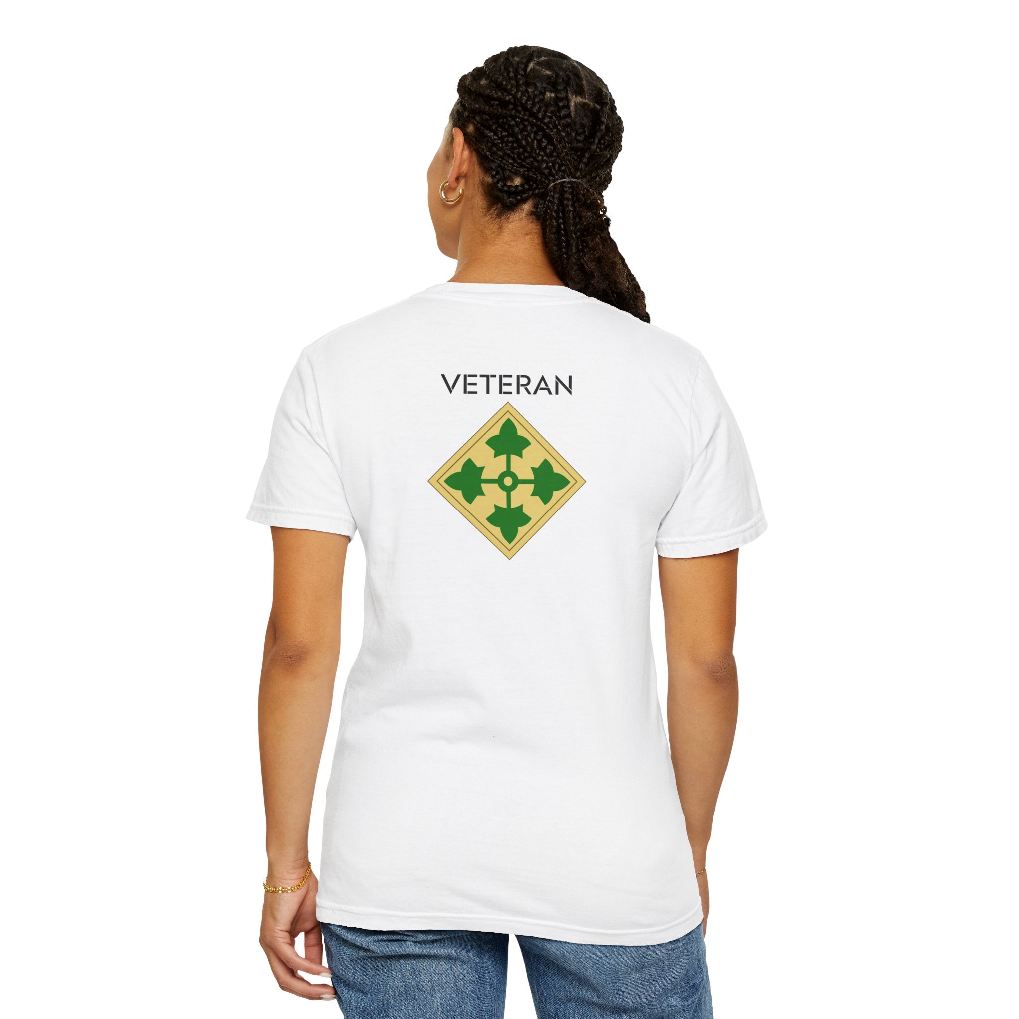 4th Infantry - Garment-Dyed T-shirt