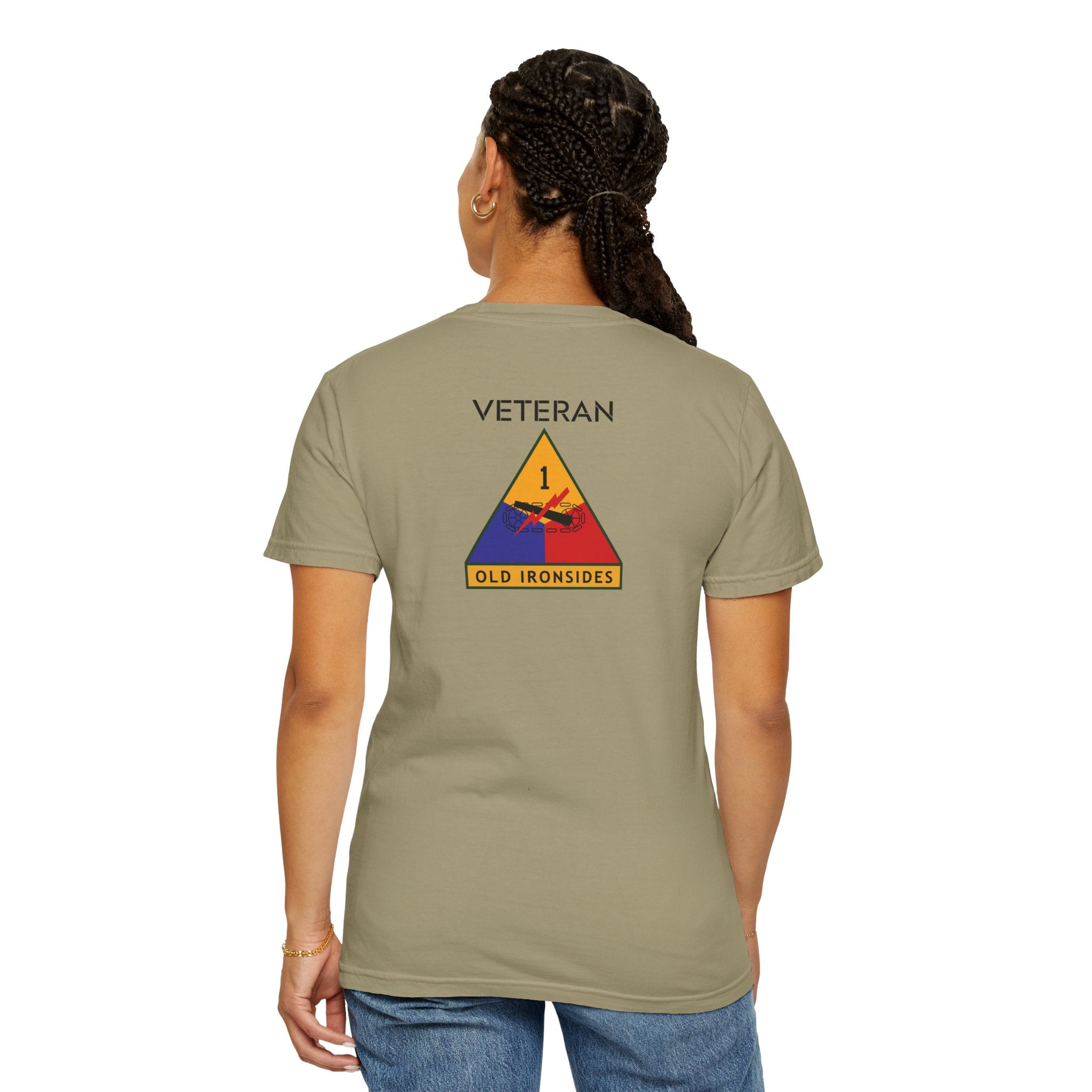 1st Armored - Garment-Dyed T-shirt