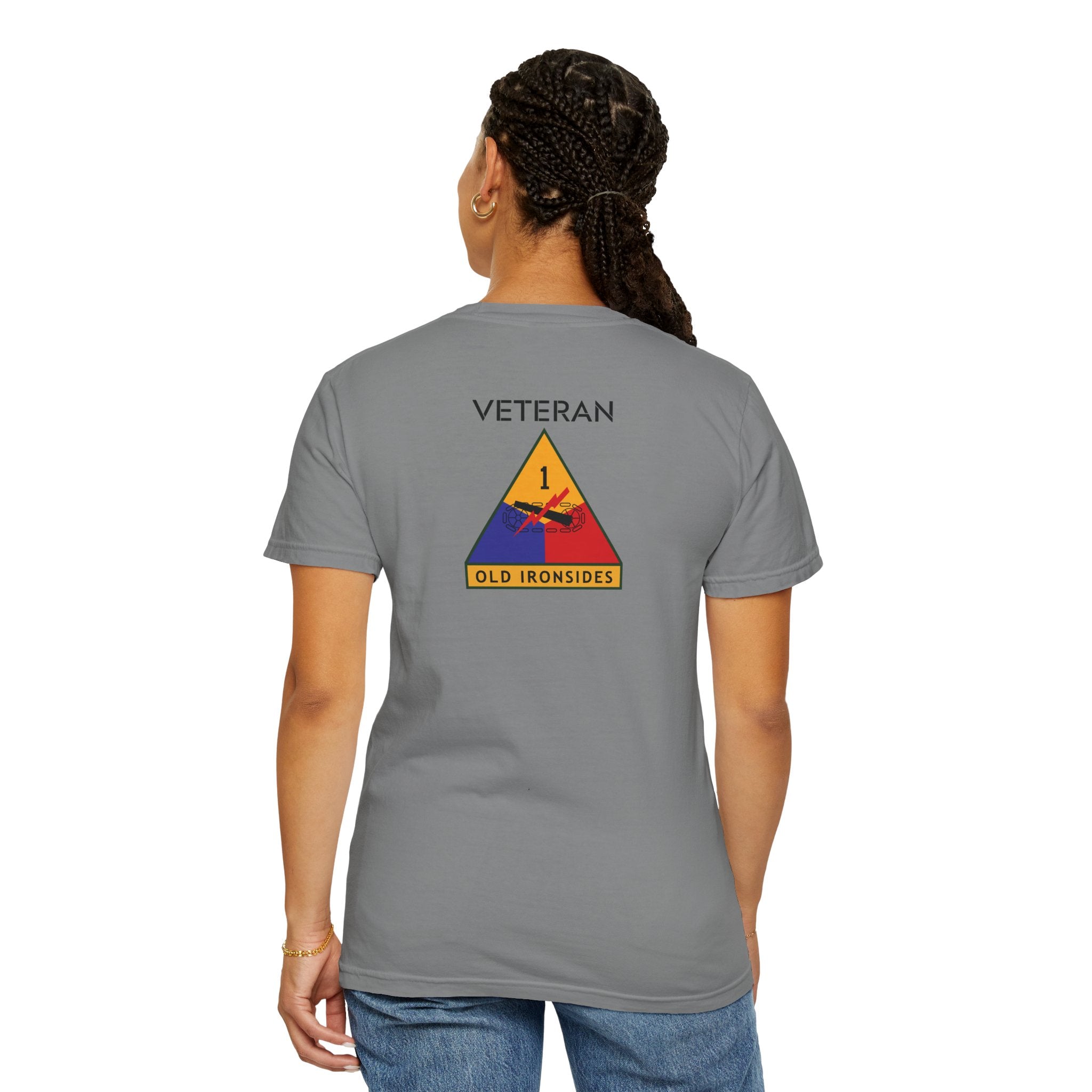 1st Armored - Garment-Dyed T-shirt