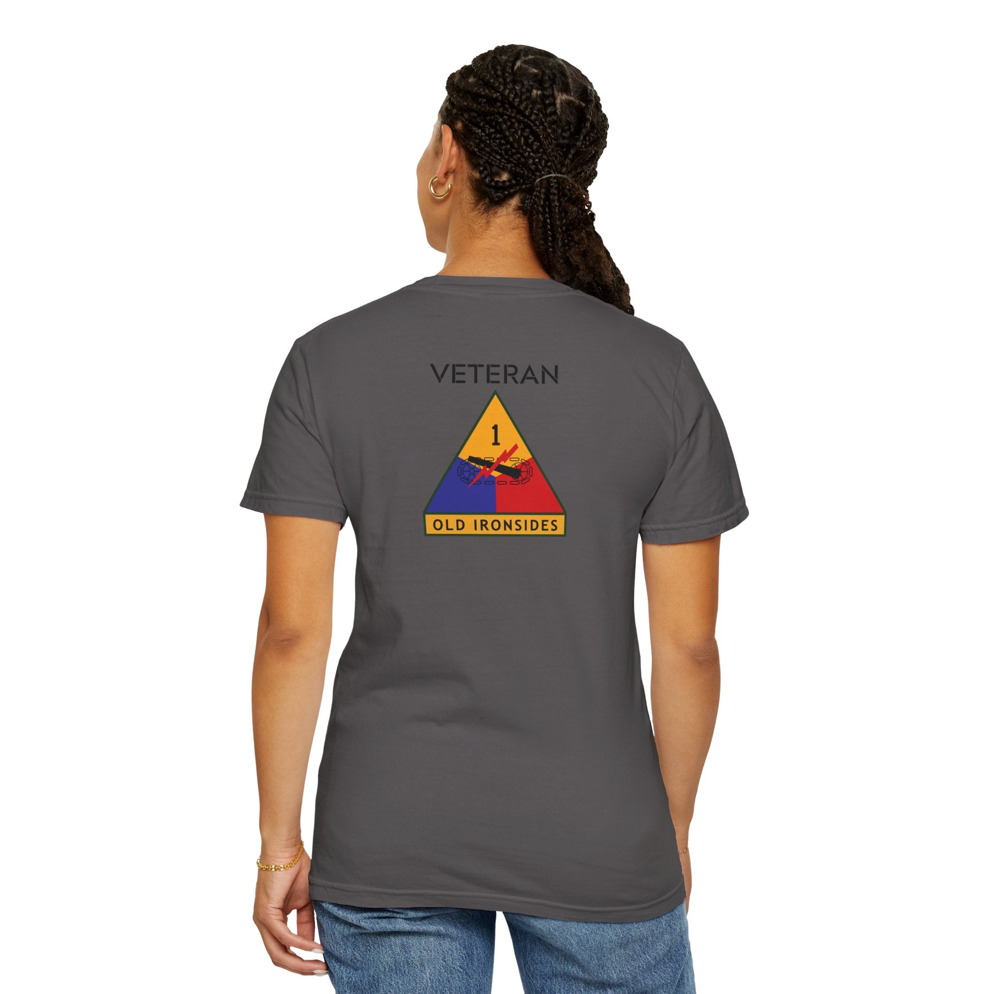 1st Armored - Garment-Dyed T-shirt